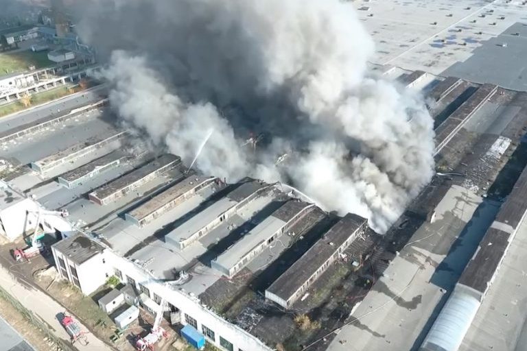 Alytuje dėl gaisro evakuotame reabilitacijos centre – normas viršijantis užterštumas