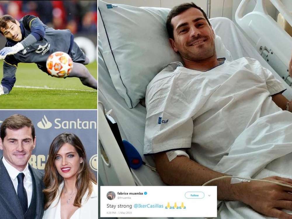 „Porto“ vartininkas Ikera Casillas, vos atsigavęs po patirto infarkto ir dėl to priverstas baigti profesionalaus sportininko karjerą, tą patį mėnesį sužinojo, kad jo žmona Sara Carbonero susirgo kiaušidžių vėžiu.