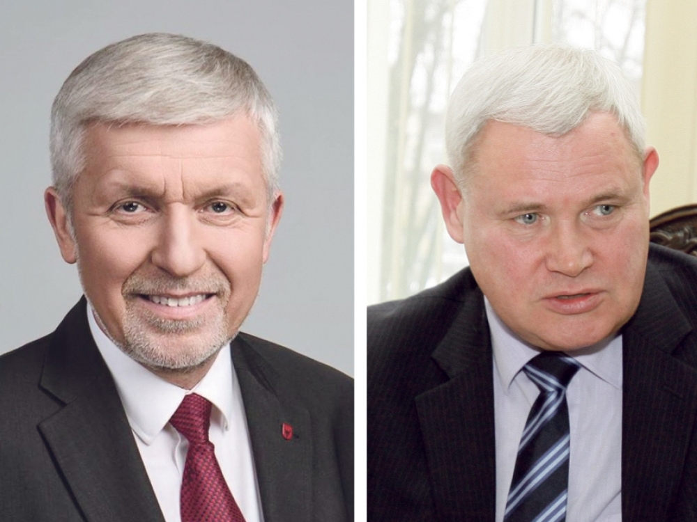 G.Gegužinskas ir V.Grubliauskas