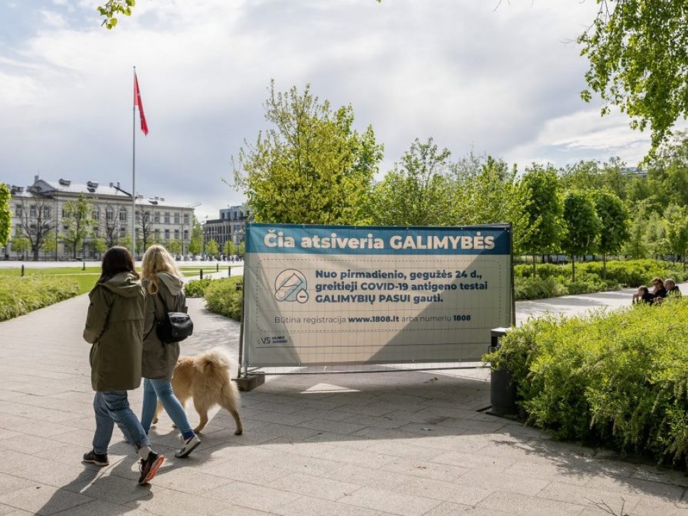 Medikų bendruomenė ruošėsi, kad dėl Galimybių paso gali išaugti testavimo apimtys, ypač prieš savaitgalius, vis dėlto anšlago nesulaukta.