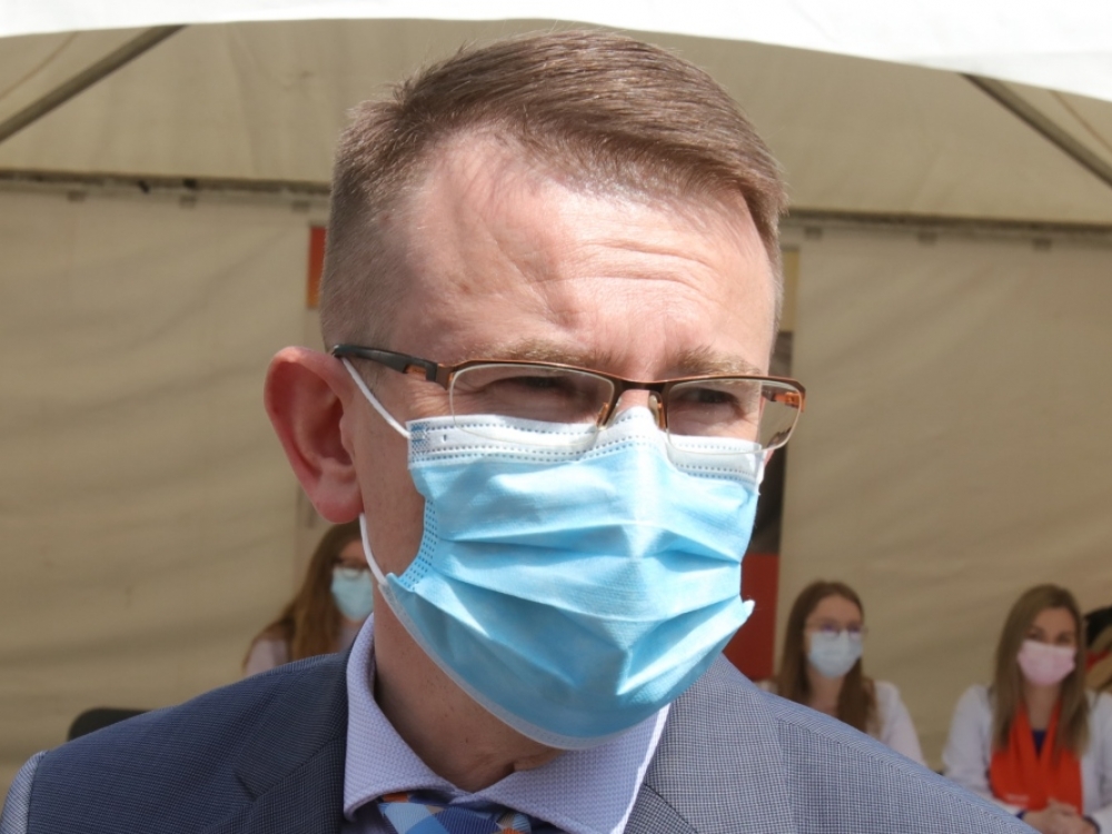 A. Dulkys: rudenį skiepijimas tam tikriems darbuotojams gali tapti privalomas