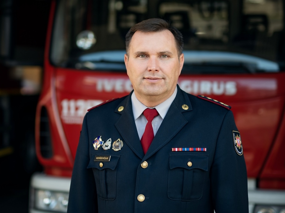 Vidas Kerševičius: ugniagesiai gelbėtojai ne tik gaisrus gesina