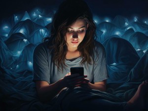 Prietaisų spinduliuojama šviesa didina smegenų aktyvumą. Dar 2013 m. atlikti tyrimai parodė: kuo daugiau asmenys naudojasi elektronine medija, tuo mažiau miega.