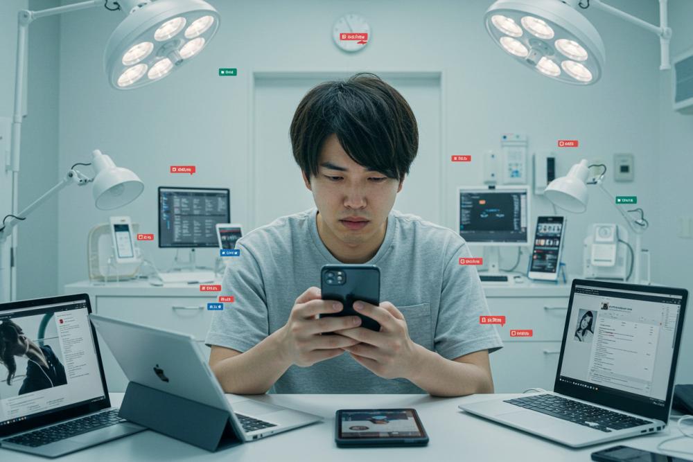 Skaitmeninės kultūros šalyje Japonijoje duris atvėrė pirmoji specializuota klinika, skirta gydyti išmaniųjų telefonų demencijai – būklei, kai pernelyg intensyvus išmaniųjų įrenginių naudojimas sutrikdo atmintį ir kognityvines funkcijas. 