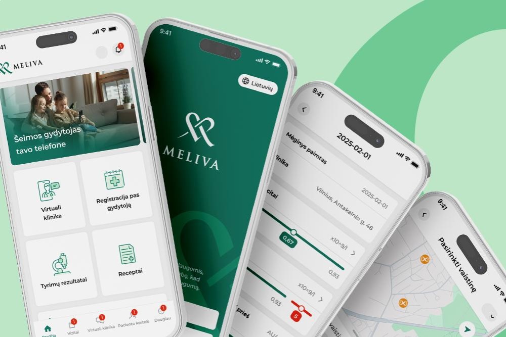Virtuali klinika „Meliva“ keičia pacientų kasdienybę