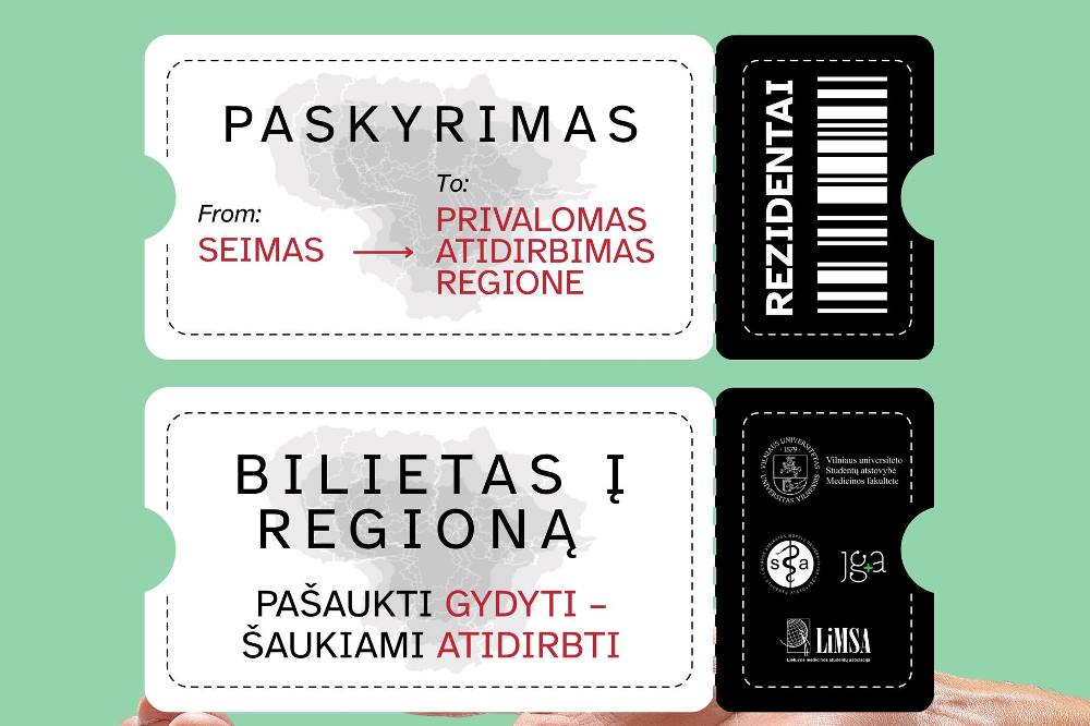 Jaunieji gydytojai pasmerkti atidirbti