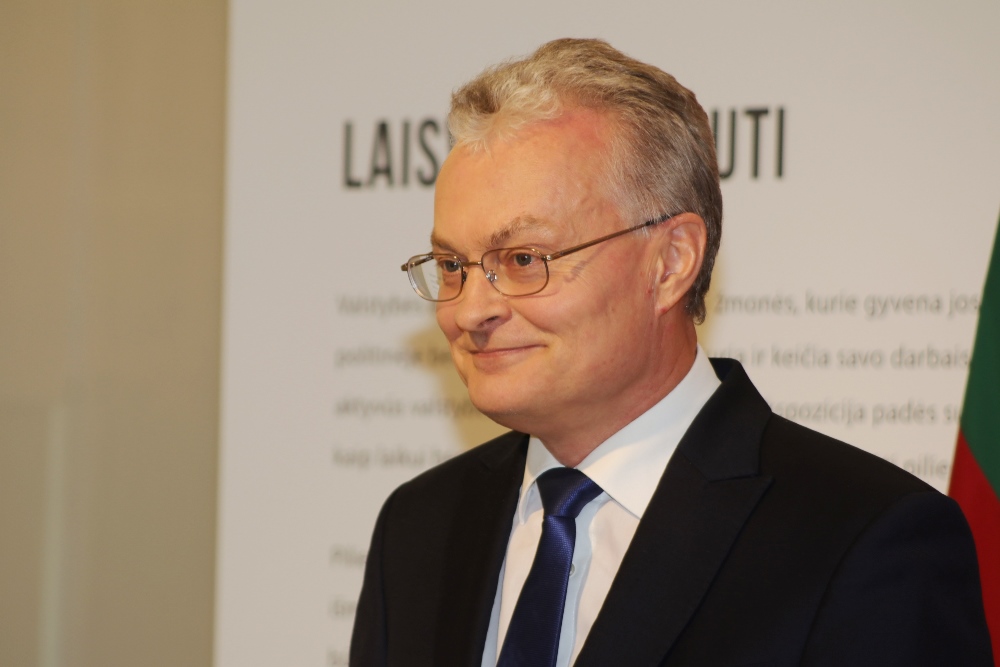 Prezidento Gitano Nausėdos sveikinimas medikams