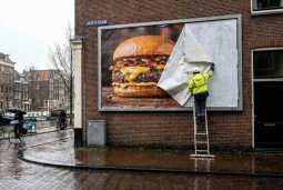 Amsterdamas uždraudė mėsos reklamą