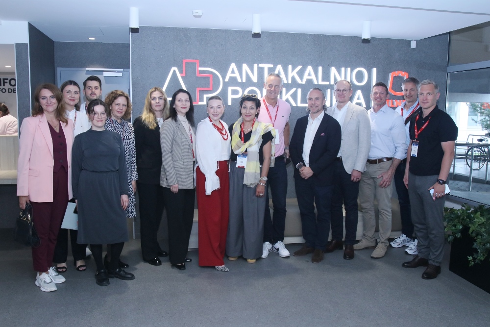 Antakalnio poliklinika – pasaulio sveikatos priežiūros vadovų akiratyje
