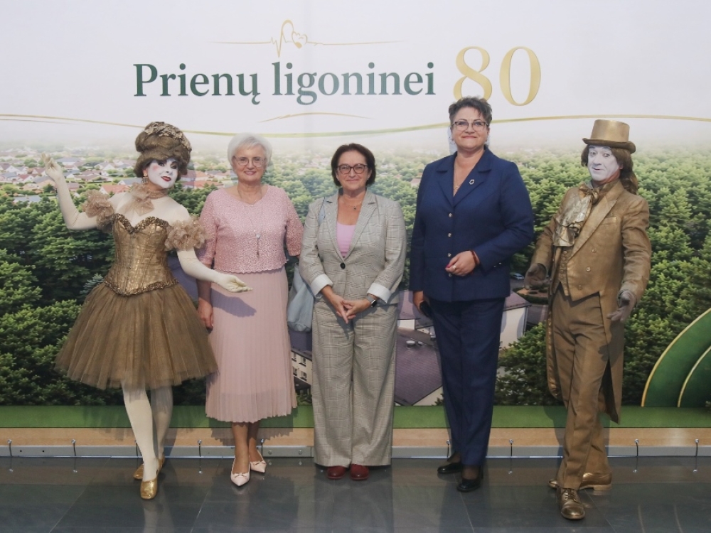 Širdies ritmu: Prienų ligoninė paminėjo 80 metų sukaktį