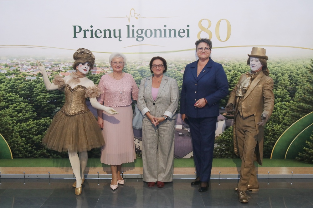 Širdies ritmu: Prienų ligoninė paminėjo 80 metų sukaktį
