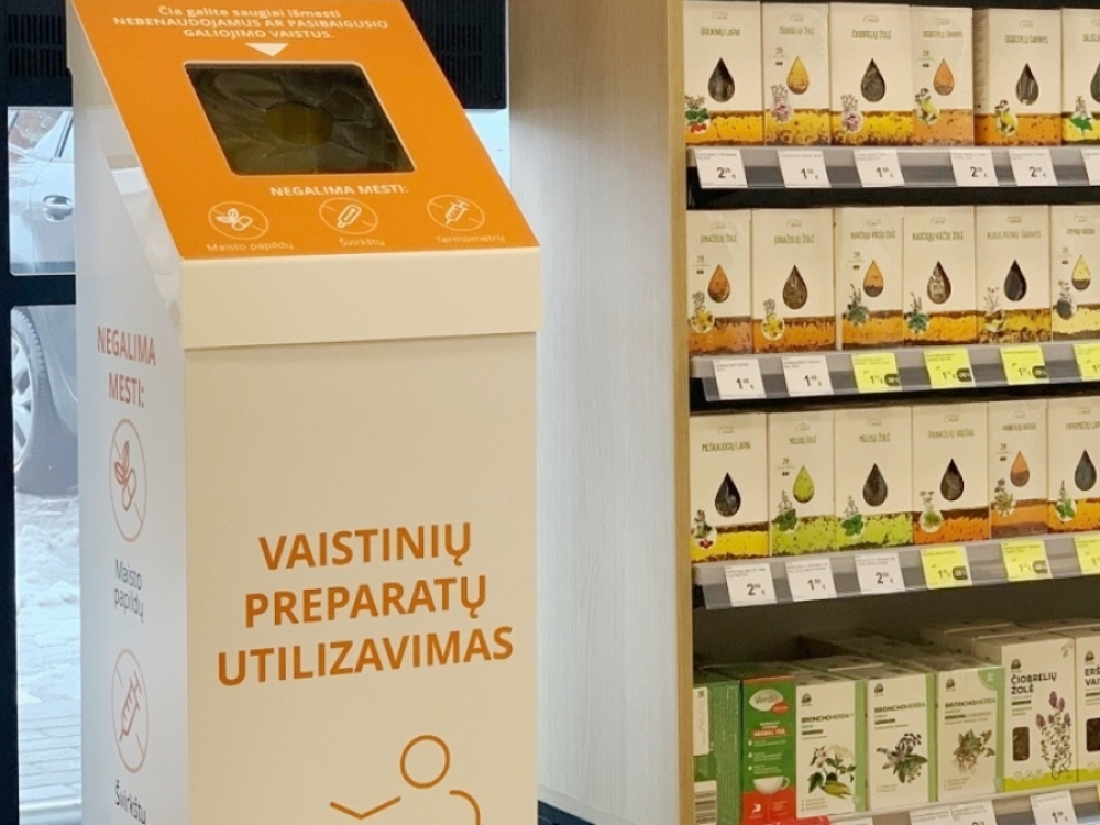 Namų vaistinėlės virsta atliekų sandėliu