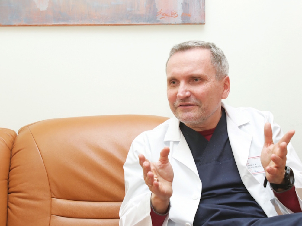 Infarktą patyręs Jonavos ligoninės direktorius G.Ramanauskas sveiksta: „Gyvensime toliau