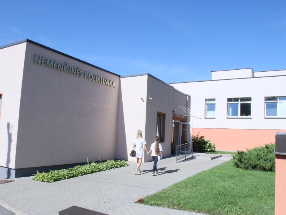 Nemenčinės poliklinika pasitiki ir sostinės gyventojai