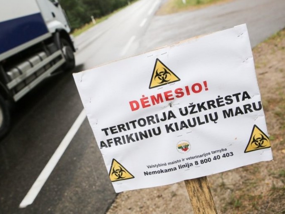 Į neužkrėstas afrikiniu kiaulių maru vietoves infekciją gali pernešti žmonės, kurie prieš tai lankėsi AKM židiniuose, užkrėstose zonose. Virusas gali būti pernešamas ant rūbų, apavo ar transporto priemonių. 