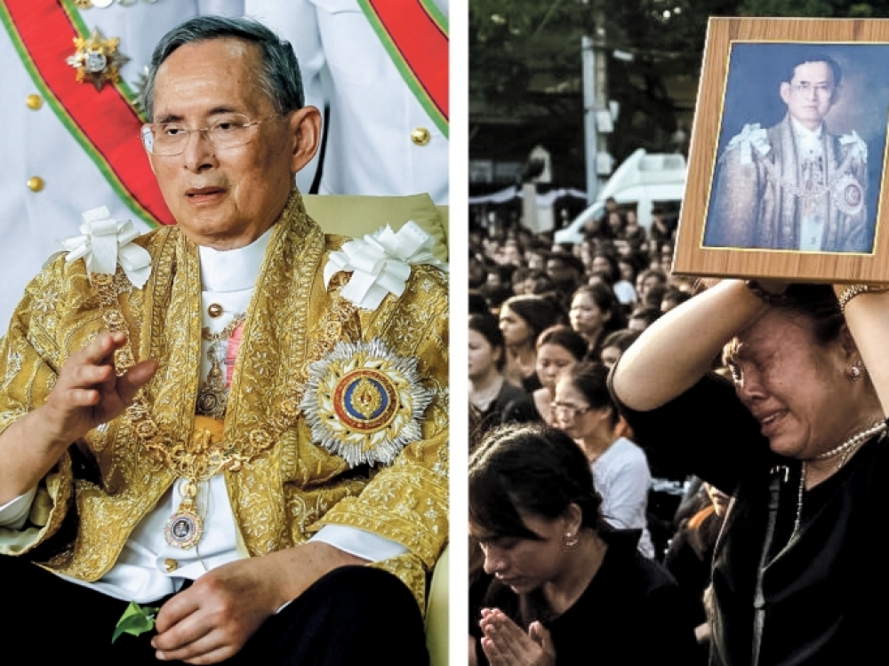 Tailando karalius Bhumibol Adulyadej buvo mylimas tautos, tad jam mirus tajai sako, jog tapo našlaičiai.
