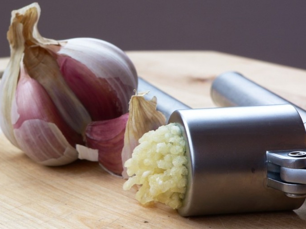 „Česnakas padeda sureguliuoti cholesterolio kiekį, gerina kraujotaką, mažina kraujospūdį, skatina trombocitų mažėjimą. Jis taip pat gerina kvėpavimo takų sistemos veiklą, valo toksinus, lėtina vėžinių ląstelių progresavimą. Taigi šių vertingų daržovių nauda – akivaizdi“, – sakė prof. P.R.Venskutonis.