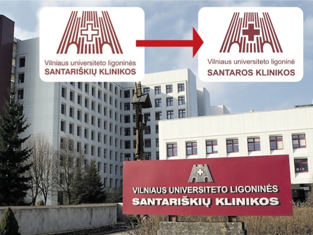 Nuo gegužės pradžios Vilniaus universiteto Santariškių klinikos pakeitė pavadinimą į Santaros klinikas.