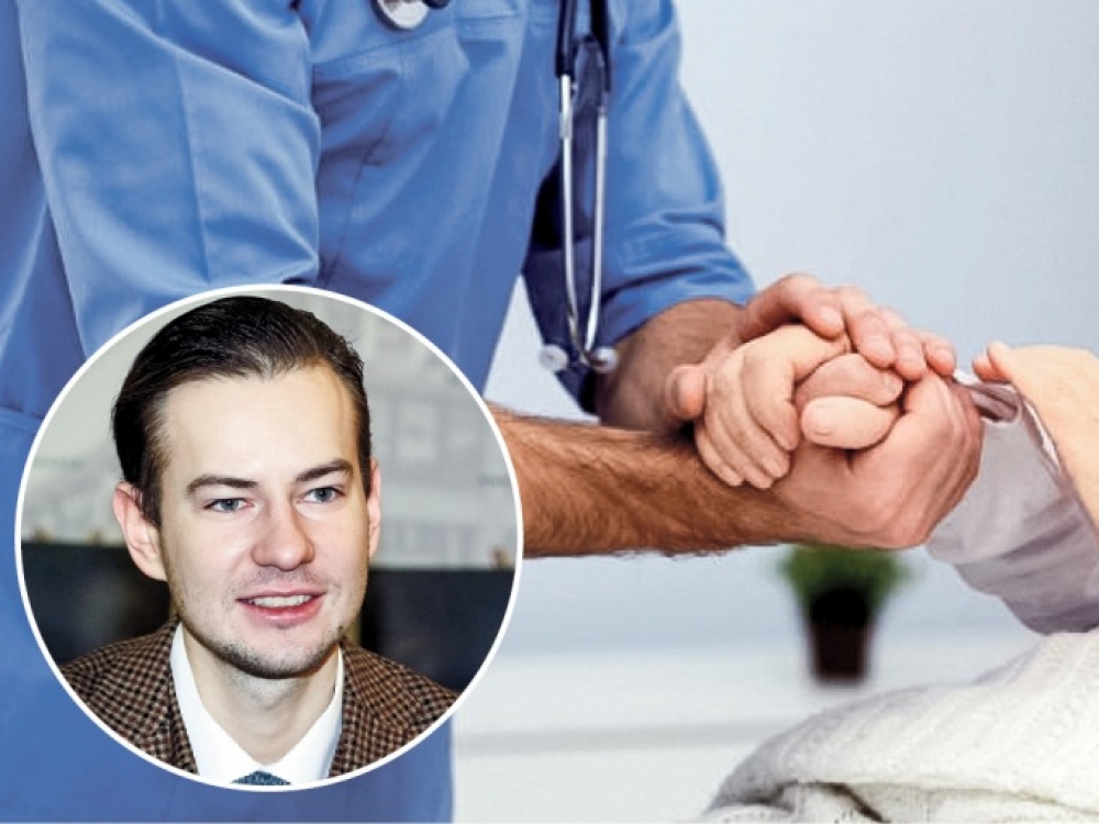 „Siekiame, kad santykis tarp gydytojo ir paciento būtų ne kaip tarp paslaugos teikėjo ir gavėjo, bet kaip žmogaus žmogui“, - sako diskusijos organizatorius Pagalbos onkologiniams ligoniams asociacijos (POLA) prezidentas Šarūnas Narbutas. 